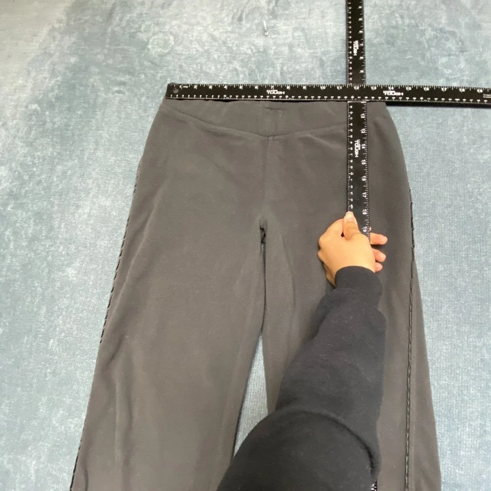 Nike Sweatpants Girls Small 4-6 Black Elastic Waist Running Performance Winter